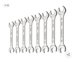 Jogo Chave Boca Fixa Em Aço 8 Peças Basic Jogo Chave Boca Fixa Em Aço 8 Peças Basic