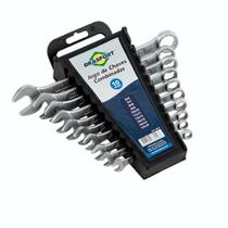 Jogo Chave Brasfort Combinada 6 a 17mm 10 Peças 6033