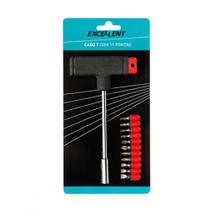 Jogo Chave Cabo T 11Pcs Bits Eda 6Xm