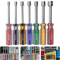 Jogo Chave Canhão 5 - 11 mm 7 Peças Aço Carbono Tradestar