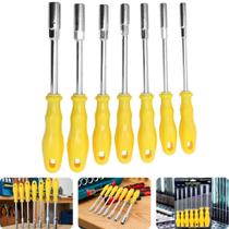 Jogo Chave Canhão 5 - 13 mm 7 Peças CR-V Tradestar