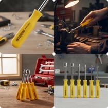 Jogo Chave Canhao 70mm 7 Pecas Ferramenta Manutencao Geral Automotiva Reparo Mecanico Oficina Elétrica Casa Conjunto Resistente Jogo Chave Canhao 70mm 7 Pecas Ferramenta Manutencao Geral Automotiva Reparo Mecanico Oficina Elétrica Casa Conjunto Resistente