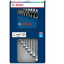 Jogo Chave catraca Combinada Bosch 6-19mm 12 unidades - 1600A03AH4