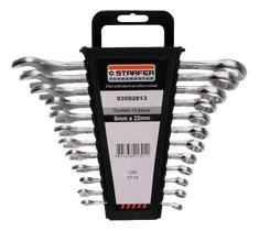 Jogo Chave Combinada 12 Pçs 6 A 22Mm Boca Estrela Starfer Jogo Chave Combinada 12 Pçs 6 A 22Mm Boca Estrela Starfer