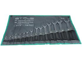 Jogo Chave Combinada 15 Pç 6mm A 32mm Aço Cromo Van - Stels