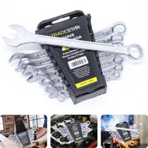 Jogo Chave Combinada 6 - 17 mm 8 Peças Aço Carbono Tradestar Jogo Chave Combinada 6 - 17 mm 8 Peças Aço Carbono Tradestar