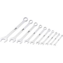 Jogo Chave Combinada 6-22mm Aço Carbono Com 10 Peças Suporte Jogo Chave Combinada 6-22mm Aço Carbono Com 10 Peças Suporte