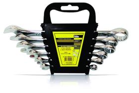 Jogo Chave Combinada 6 A 17Mm Cromo Vanadio 6Pçs 8Qj - Eda
