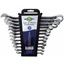 Jogo Chave Combinada 6a22mm c/12pçs Brasfort Jogo Chave Combinada 6a22mm c/12pçs Brasfort