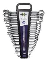 Jogo Chave Combinada Aço Carbono 6mm ao 32mm 26 pcs Brasfort