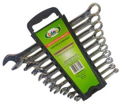 Jogo Chave Combinada Boca Estrela 6 A 22mm Aço Cromo Vanadio Jogo Chave Combinada Boca Estrela 6 A 22mm Aço Cromo Vanadio