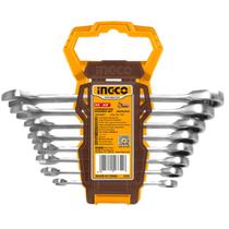 Jogo Chave Combinada Catraca 8 a 19mm 8pc HKSPAR1082 INGCO Jogo Chave Combinada Catraca 8 a 19mm 8pc HKSPAR1082 INGCO