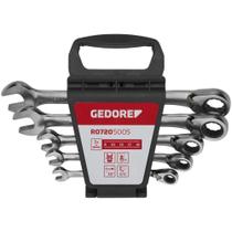 Jogo Chave Combinada Catraca Reversível 8-19mm 5 Pçs Gedore Jogo Chave Combinada Catraca Reversível 8-19mm 5 Pçs Gedore