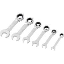 Jogo chave combinada com catraca 8-19mm cromo vanádio com 6 peças - Vonder