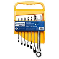 Jogo Chave Combinada com Catraca 8 a 19 mm 7 Peças 42248/207 - TRAMONTINA