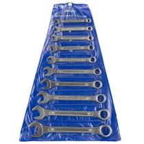 Jogo Chave Combinada Fixa e Estrela 12 Peças Eda