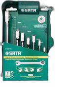 Jogo Chave Combinada Speedy Com Catraca 8 A 19Mm 8 Pçs Sata Jogo Chave Combinada Speedy Com Catraca 8 A 19Mm 8 Pçs Sata