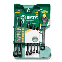 Jogo Chave Combinada Speedy X6 8 A 17mm 7 Peças Sata ST47530 Jogo Chave Combinada Speedy X6 8 A 17mm 7 Peças Sata ST47530