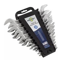 Jogo Chave d Boca Fixa 6mm A 32mm aço carbono Brasfort 12 Pc Jogo Chave d Boca Fixa 6mm A 32mm aço carbono Brasfort 12 Pc