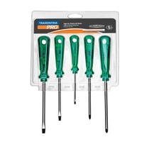 Jogo Chave De Fenda/ Phillips Com 5 Peças Easygrip 44110/505 Tramontina Pro