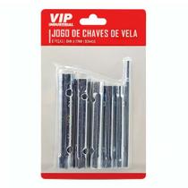 Jogo Chave de Vela Soquete 6 Peças 8 a 17 Mm 904450 - Vip