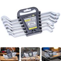 Jogo Chave Estrela 6 - 17 mm 6 Peças CR-V Tradestar