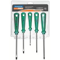 Jogo chave fenda 05 peças 44110/505 tramontina