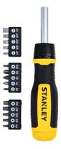 Jogo Chave Fenda Catraca + Bits 15pçs Stht60129-la Stanley Jogo Chave Fenda Catraca + Bits 15pçs Stht60129-la Stanley