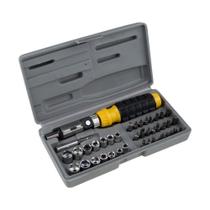 Jogo Chave Fenda Catracada Com Bits E Soquetes 40 Peças 8QQ EDA