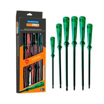 Jogo Chave Fenda Com 6 Peças Pro Twister Tramontina Jogo Chave Fenda Com 6 Peças Pro Twister Tramontina