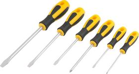 Jogo chave fenda e philips cromo vanádio cabo anatômico com 6 peças - Vonder Plus Jogo chave fenda e philips cromo vanádio cabo anatômico com 6 peças - Vonder Plus