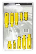 Jogo Chave Fenda e Phillips 10 Peças Cromo Vanádio Beltools Jogo Chave Fenda e Phillips 10 Peças Cromo Vanádio Beltools