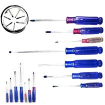 Jogo Chave Fenda Para Eletricista 07 Peças C/chave Jogo Chave Fenda Para Eletricista 07 Peças C/chave