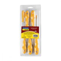 Jogo Chave Fenda_Phil Tramont 6Pc Amarelo