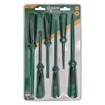 Jogo Chave Fenda/philips Isolada 06 Pc St08041l - Sata Jogo Chave Fenda/philips Isolada 06 Pc St08041l - Sata