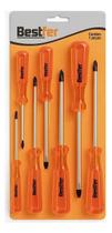 Jogo Chave Fenda Philips Kit Com 7 Peças Alta Qualidade