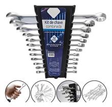 Jogo Chave Ferramenta Combinada Boca Estrela 6A 22Mm C/12Pçs Jogo Chave Ferramenta Combinada Boca Estrela 6A 22Mm C/12Pçs