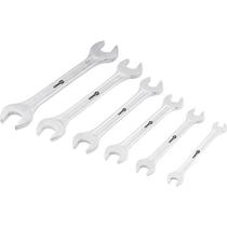 Jogo chave fixa 6-17mm aço carbono com 6 peças suporte plástico - Nove54 Jogo chave fixa 6-17mm aço carbono com 6 peças suporte plástico - Nove54