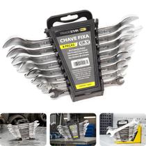 Jogo Chave Fixa 6 - 22 mm 8 Peças CR-V Tradestar