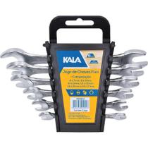 Jogo Chave Fixa 6 A 17mm 6 Peças Kala Jogo Chave Fixa 6 A 17mm 6 Peças Kala