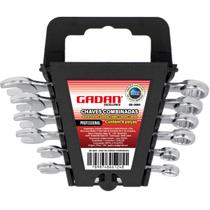 Jogo Chave Fixa Combinada 6 Peças 6 mm A 13 mm Aço Carbono Jogo Chave Fixa Combinada 6 Peças 6 mm A 13 mm Aço Carbono