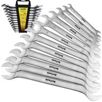 Jogo Chave Fixa Crv 6 a 32mm com 12 peças Beltools