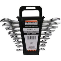 Jogo Chave Fixa Starfer 8 Peças 6 A 22mm