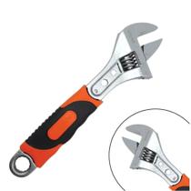 Jogo Chave Inglesa Ajustável 8 Poleg Reforçada Profissional