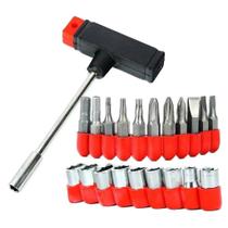 Jogo Chave T c/ 12 Ponta Bit Soquete Aço Carbono Show