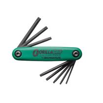 Jogo Chave Tork T6 a 25 Tipo Canivete com 8 Chaves Bondhus Ref. 12632 Jogo Chave Tork T6 a 25 Tipo Canivete com 8 Chaves Bondhus Ref. 12632