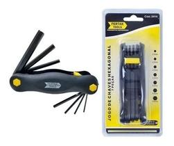 Jogo Chave Torque Dobrável Canivete 8 Peças Fertak