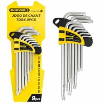Jogo Chave Torx 9 Peças Bomvink BOM-3206 Jogo Chave Torx 9 Peças Bomvink BOM-3206