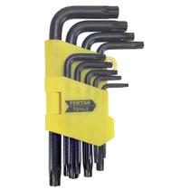 Jogo Chave Torx 9 peças Fertak Jogo Chave Torx 9 peças Fertak