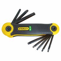 Jogo Chave Torx Canivete 08 Pçs Aço Cr-Vanádio STANLEY 69266